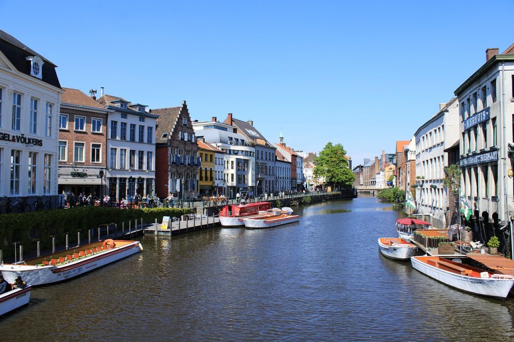 Gent mit Kindern
