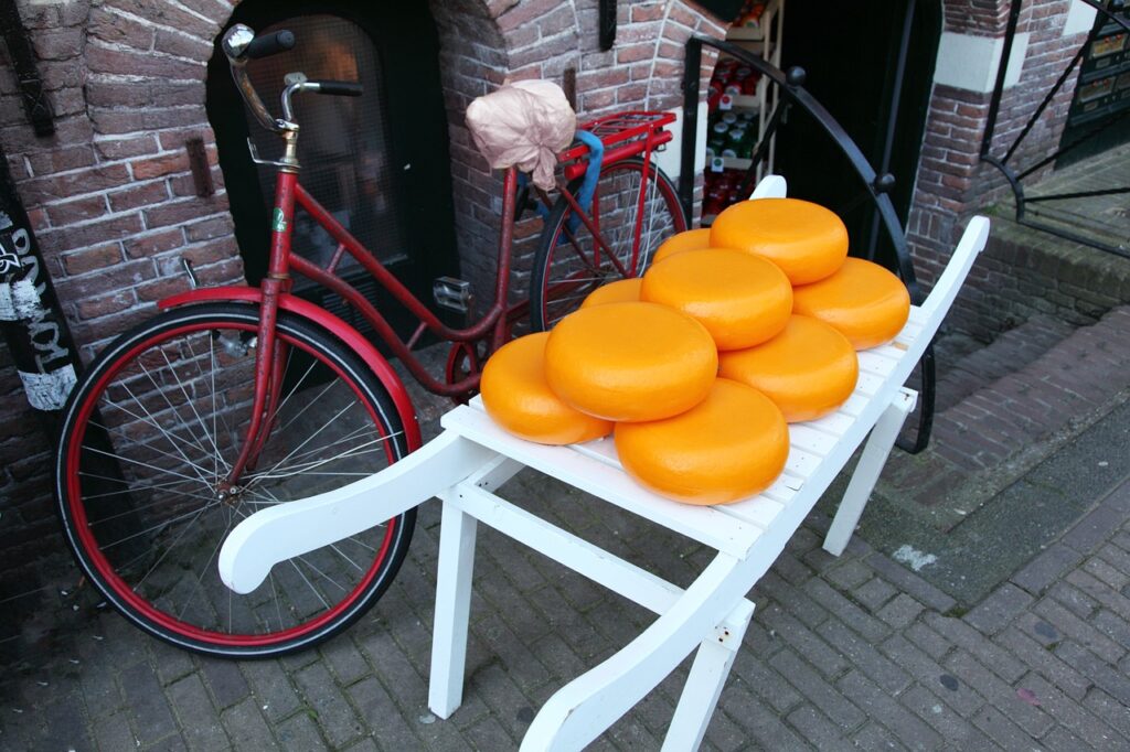 Edam mit Kindern