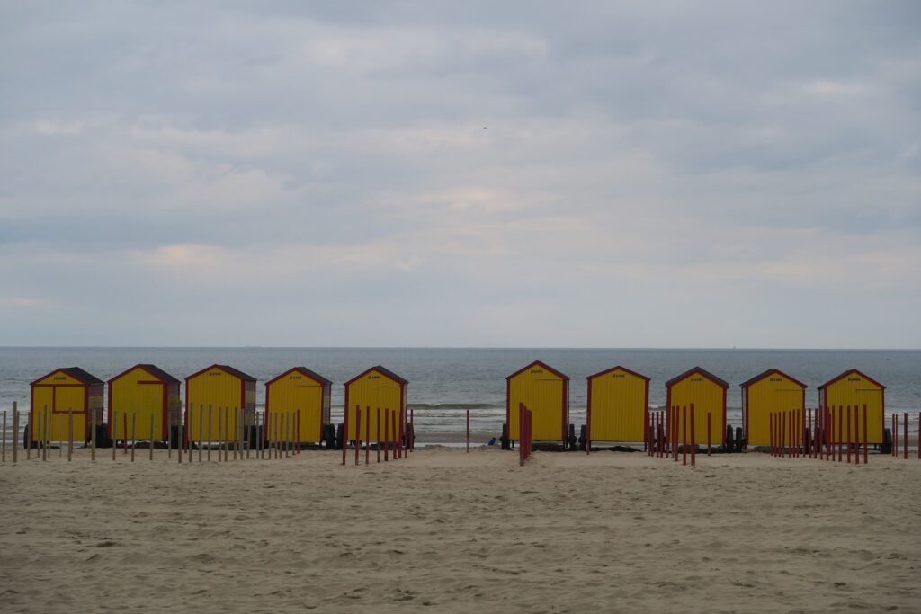 an der belgischen Küste