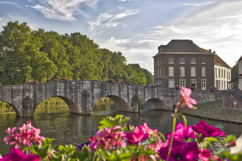 Roermond mit Kindern