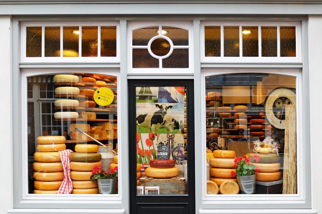 Gouda mit Kindern