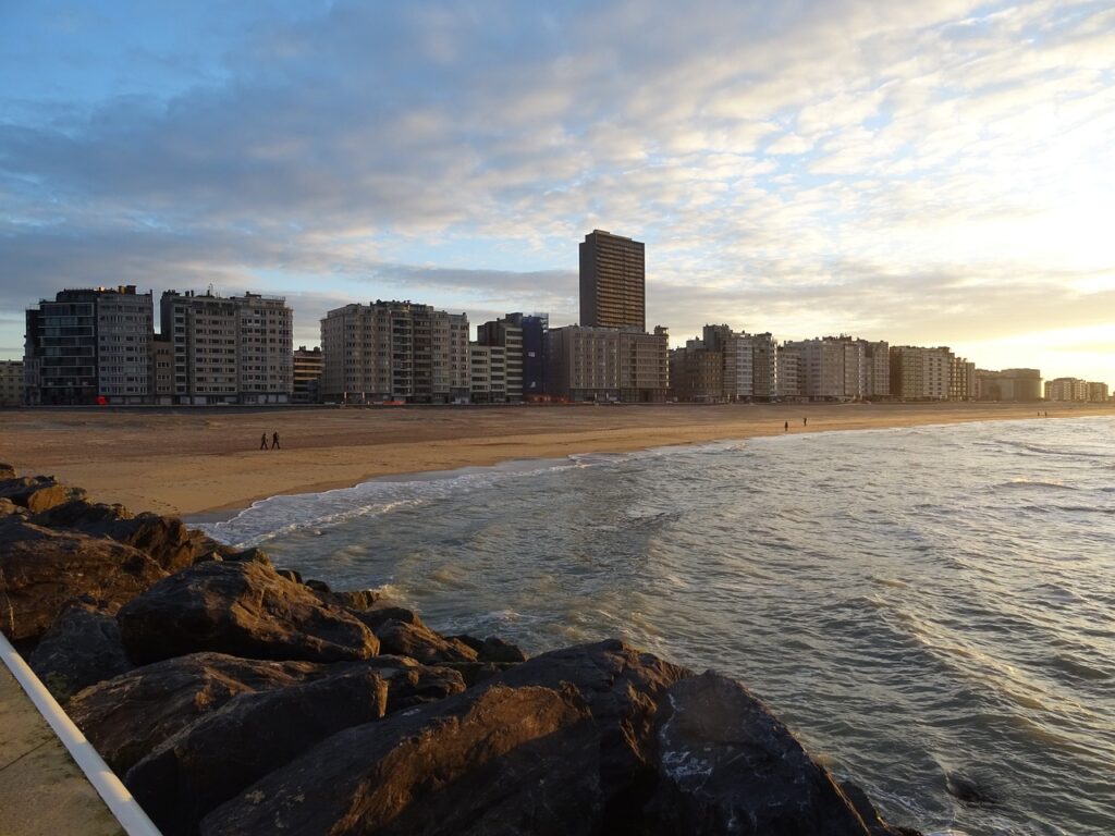 Oostende mit Kindern