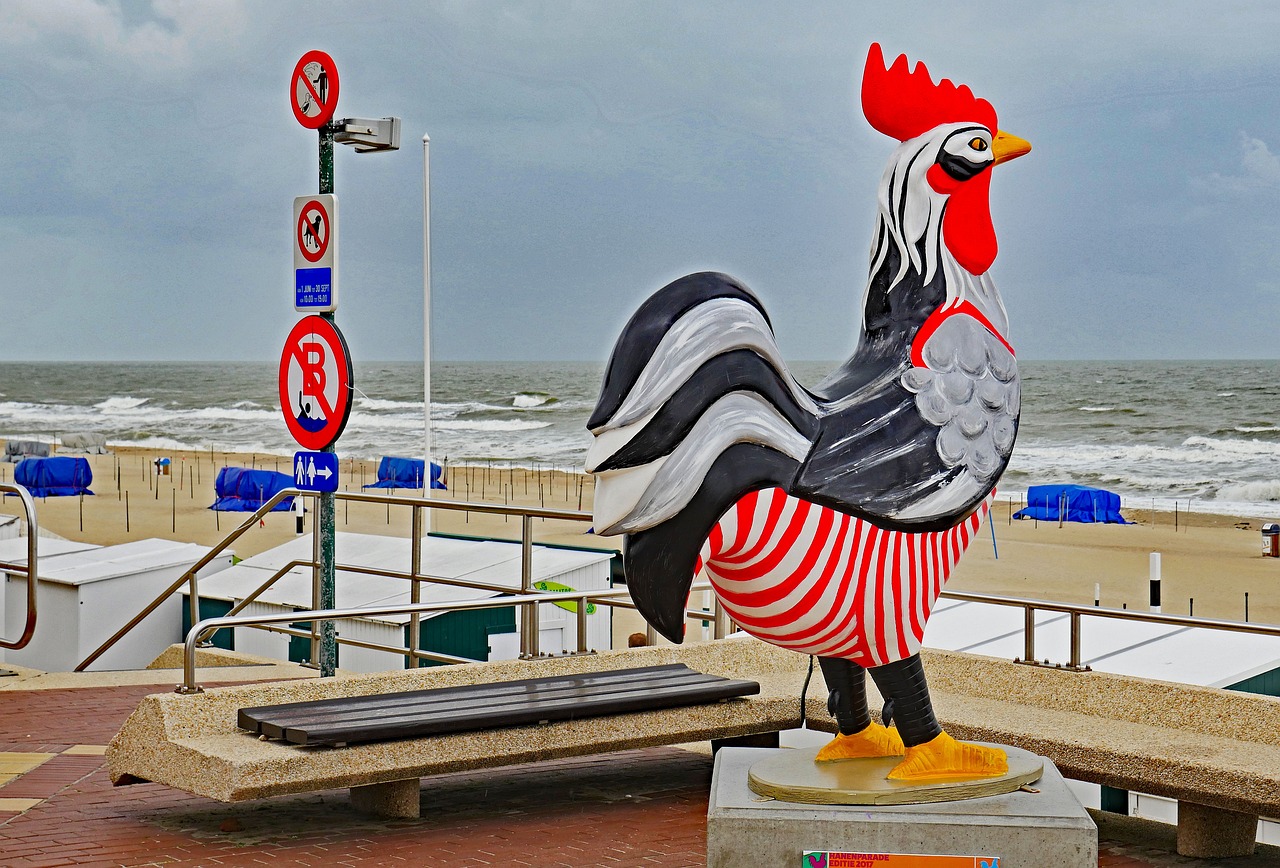 De Haan mit Kindern