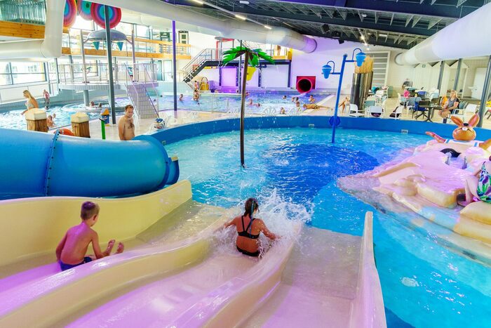 5-Sterne Campingplatz mit Hallenbad