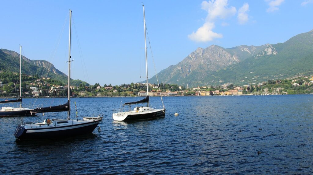 Comersee mit Kindern