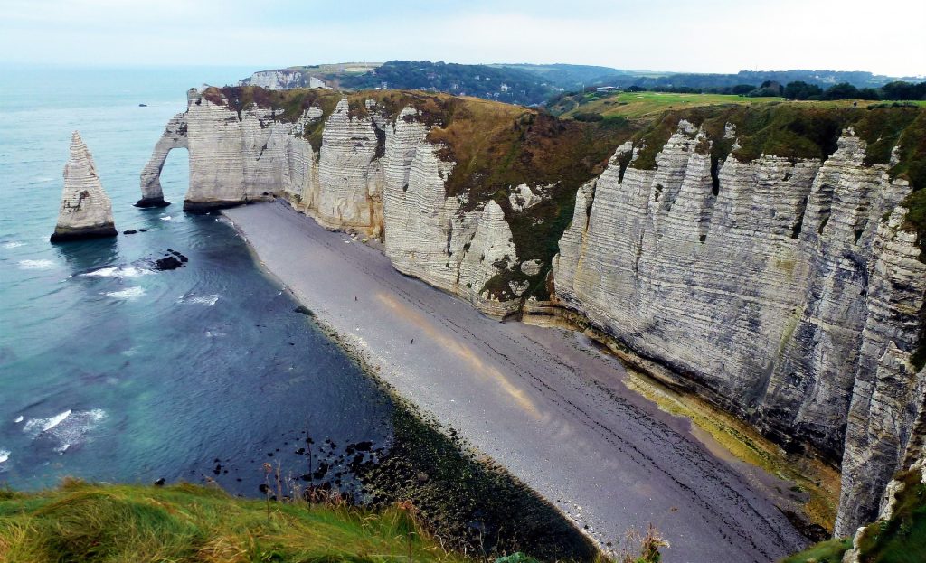 Etretat Normandie mit Kindern