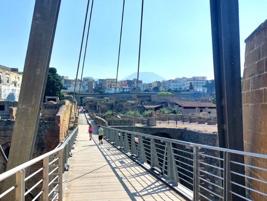 Herculaneum mit Kindern