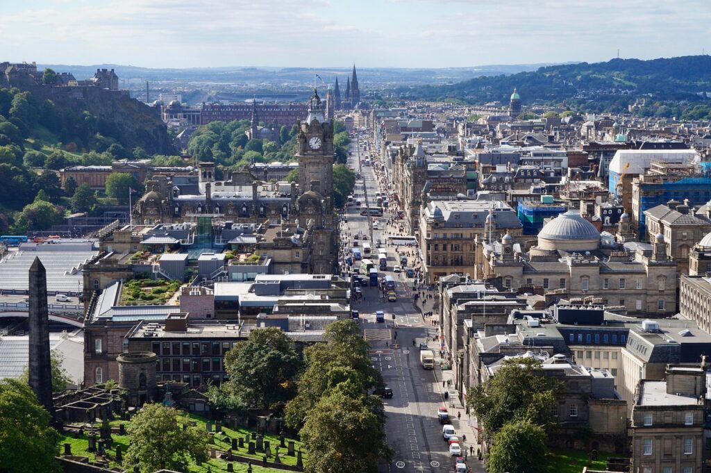 Edinburgh Städtereise mit Kindern