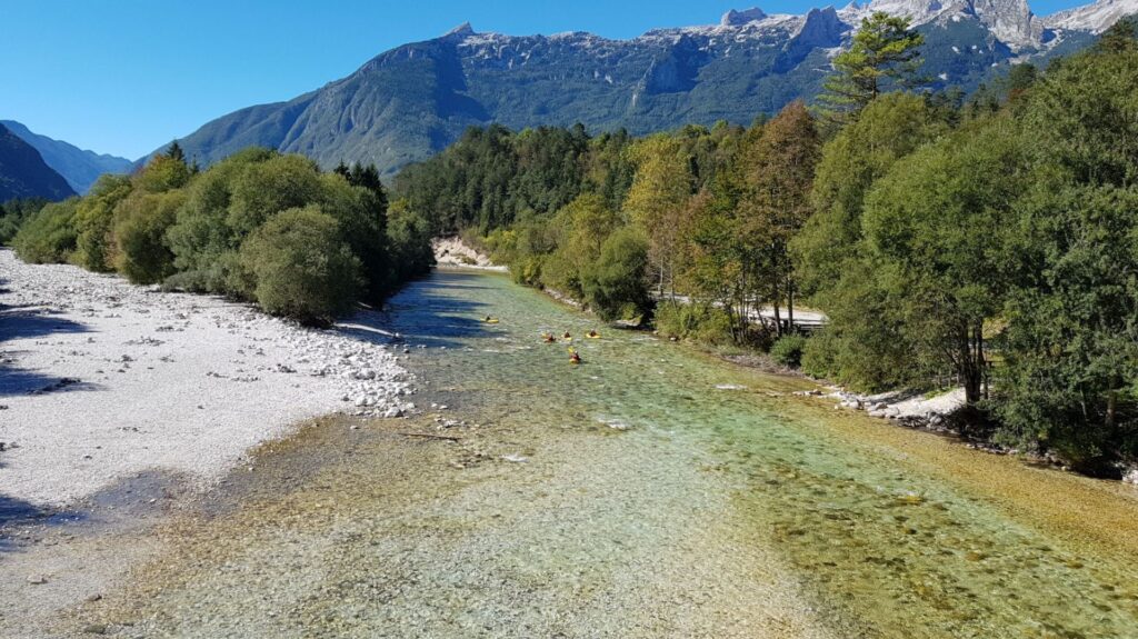 Urlaub Slowenien mit Kindern Soca