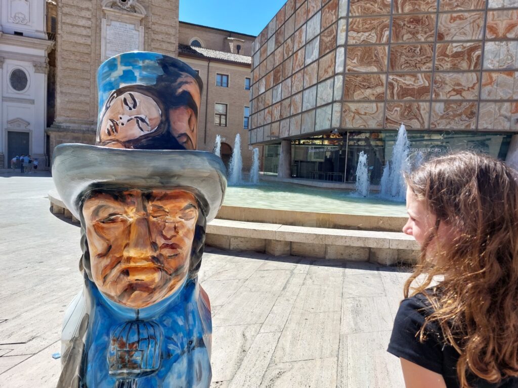 Saragossa mit Kindern