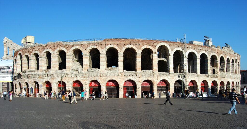 Verona mit Kindern