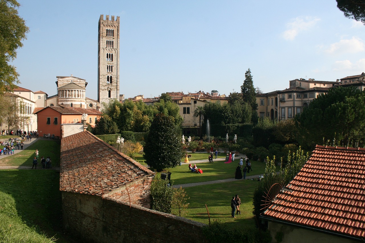 Lucca mit Kindern