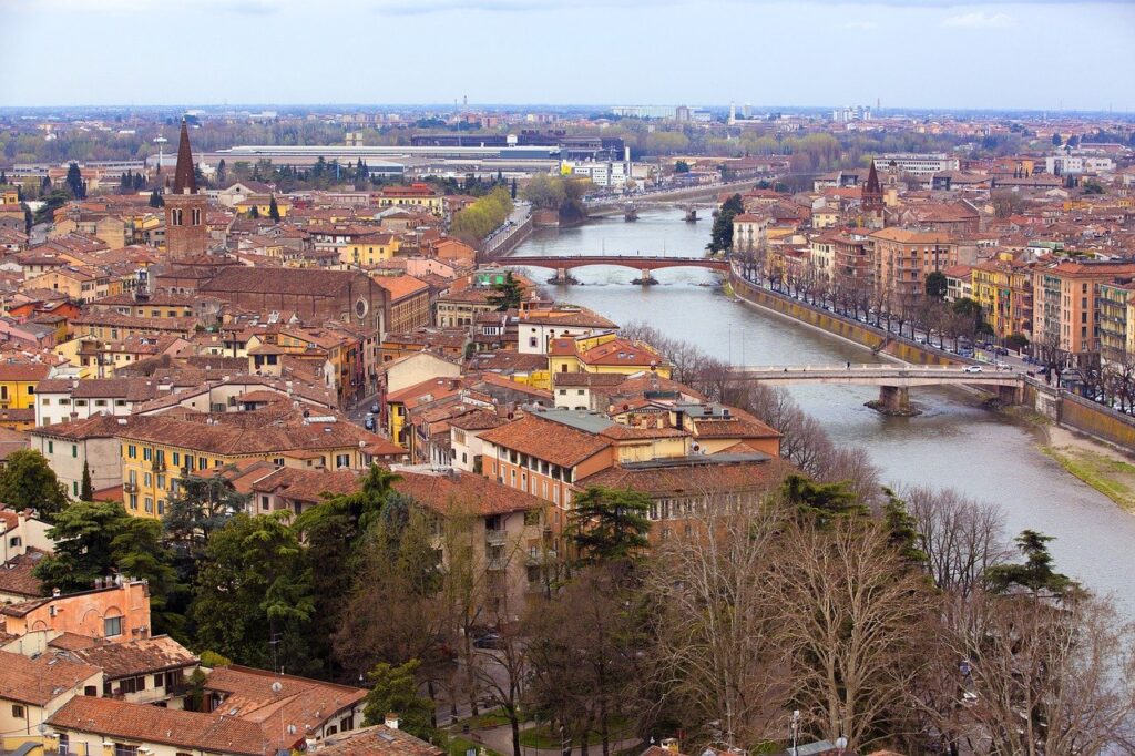 Verona mit Kindern