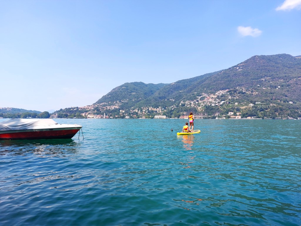 Comer See Italien mit Kindern