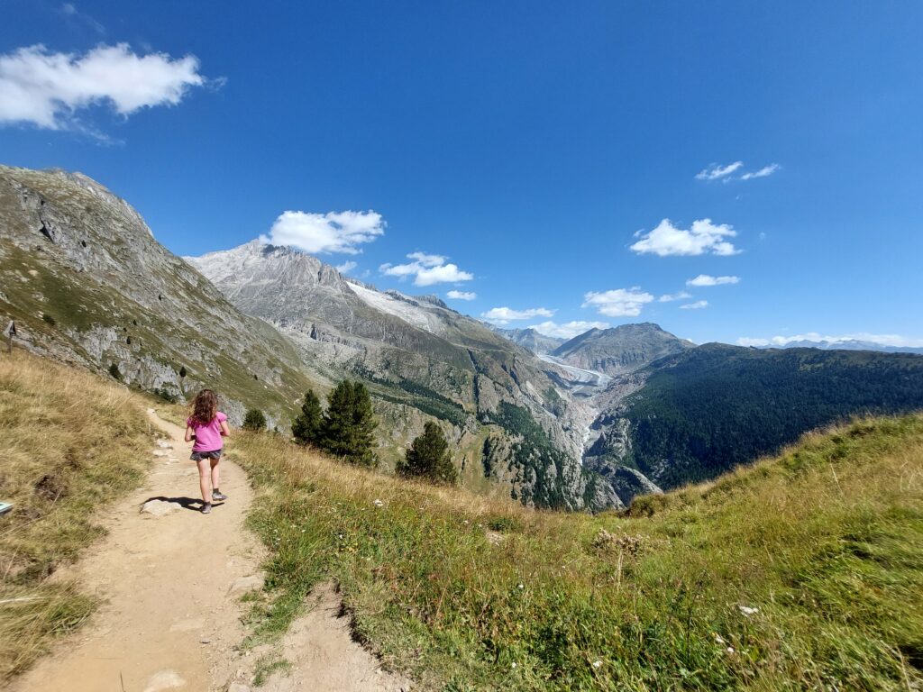 Blatten-Belalp mit Kindern
