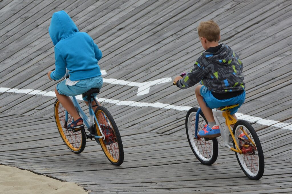 Blankenberge mit Kindern