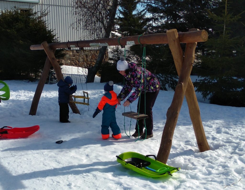 Klinovec mit Kindern Skigebiet
