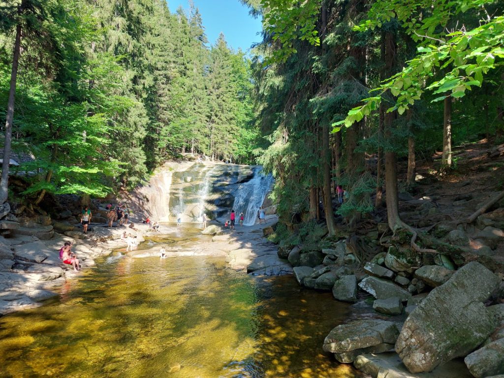 Mumlava-Wasserfälle Riesengebirge