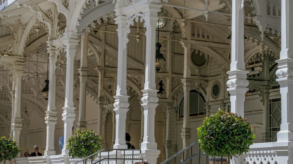 Karlovy Vary mit Kindern