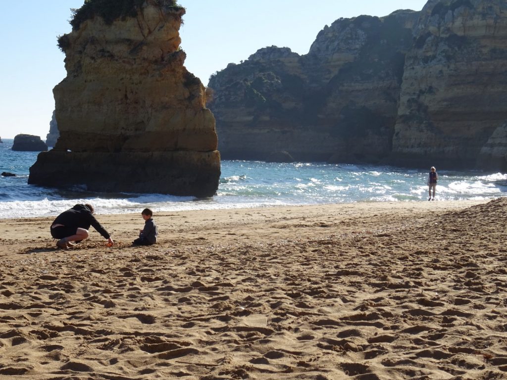 Strände Algarve Familienurlaub