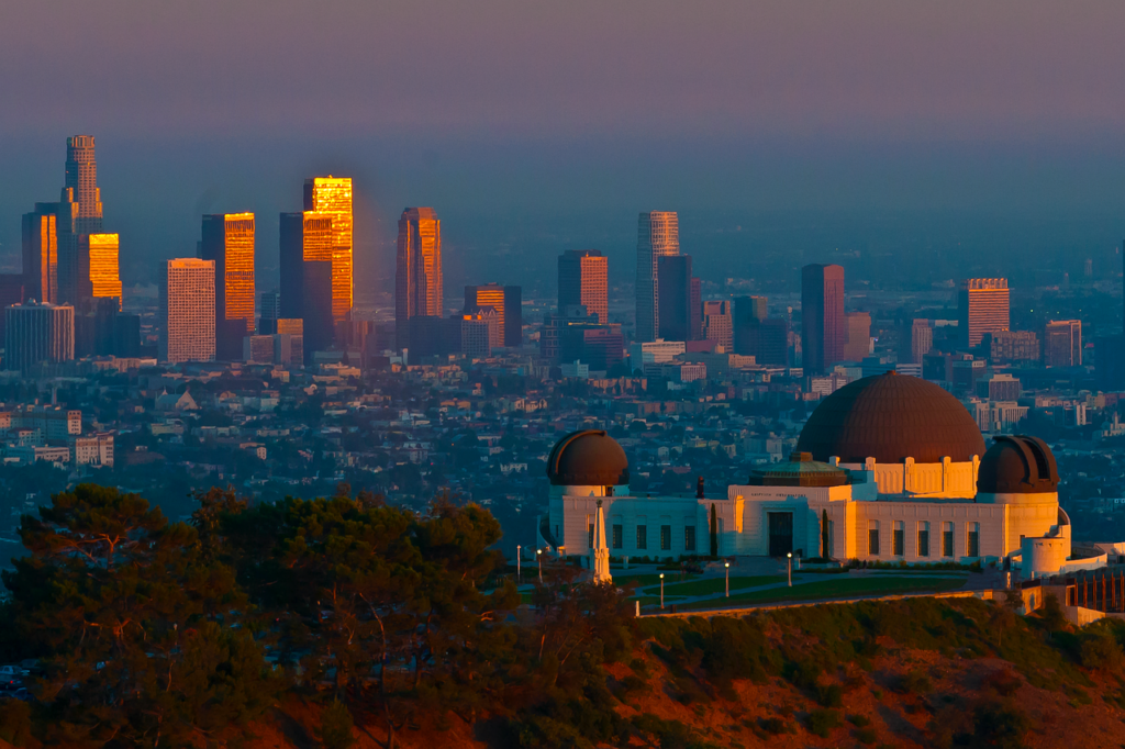 Griffith Park mit Observatorium