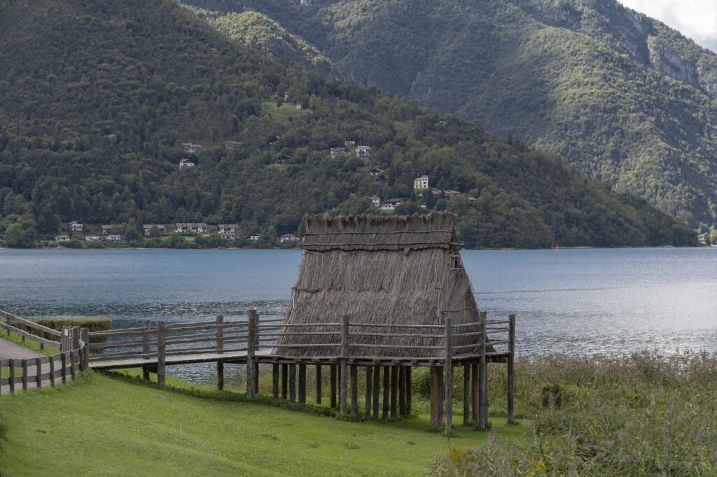 Ledrosee mit Kindern