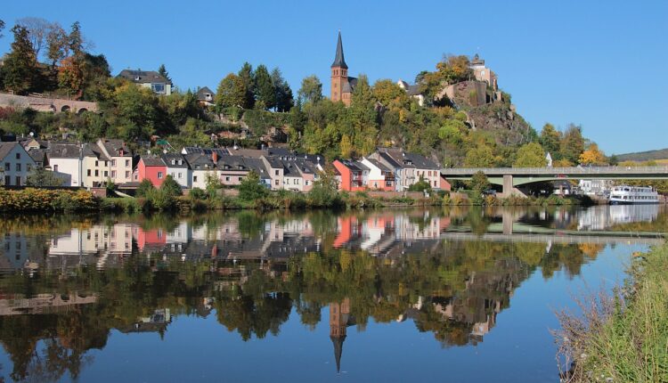 Saarburg mit Kindern