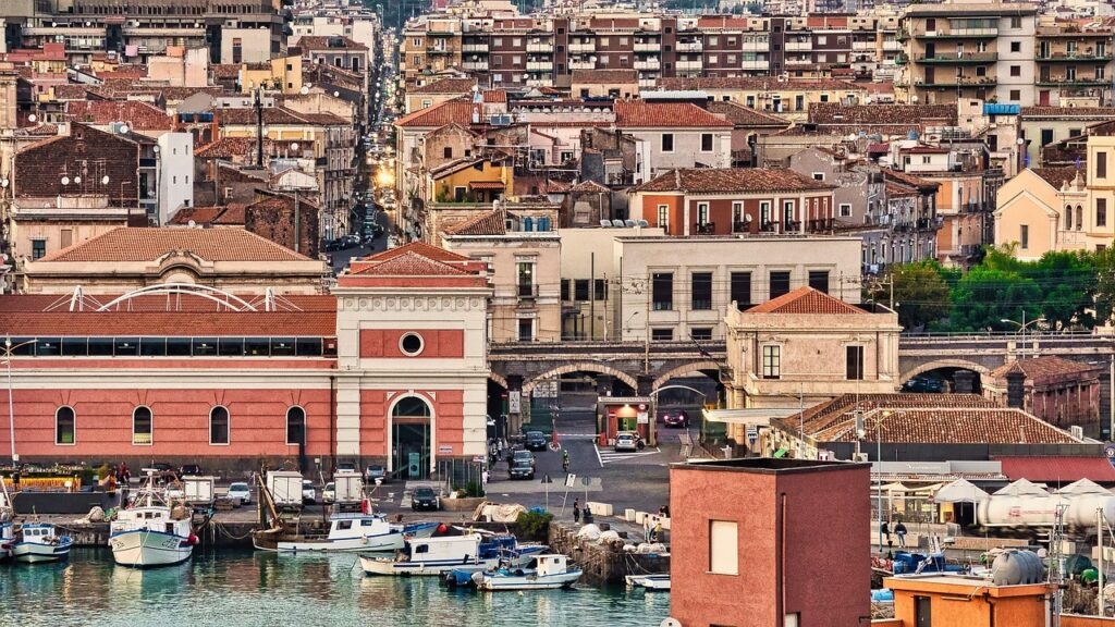 Catania mit Kindern