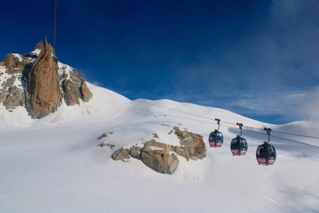 Aiguille du Midi Chamonix mit Kindern