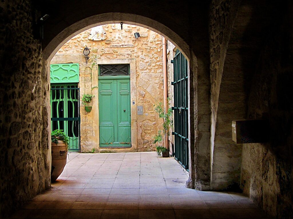 Béziers mit Kindern