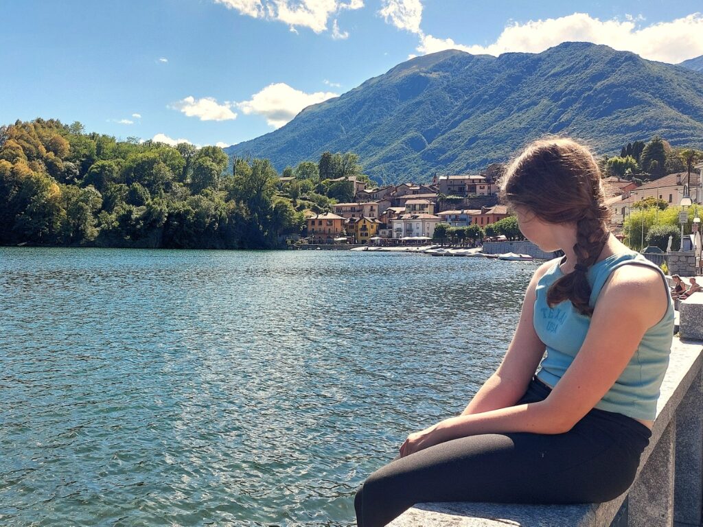 Mergozzo Lago mit Kindern