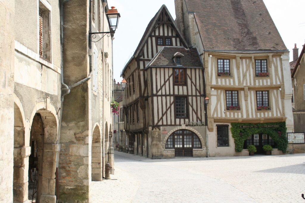 Troyes mit Kindern